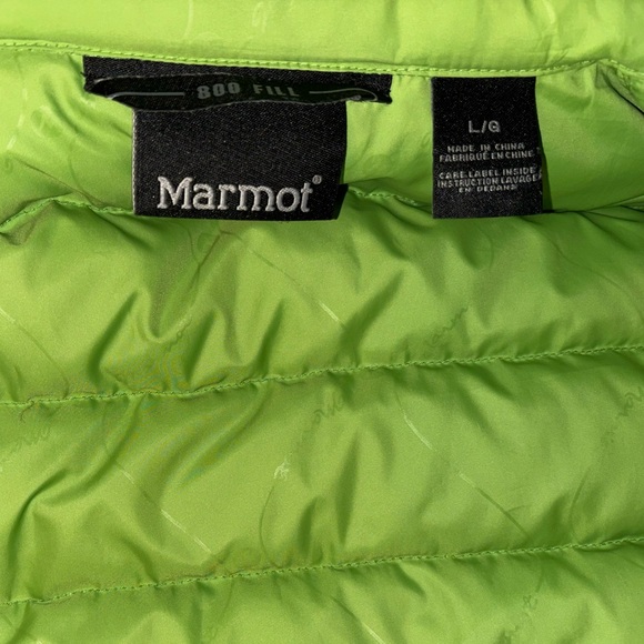 🏔️MARMOT🏔️800 FILL PUFFER VEST&CASHMERE BLEND BEANIE COMBO❄️ - Picture 3 of 7